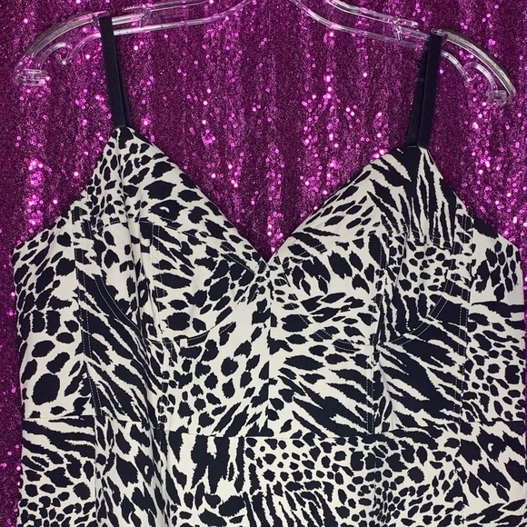 Sergio Hudson by Target Animal Print bustier midi dress - Picture 6 of 9
